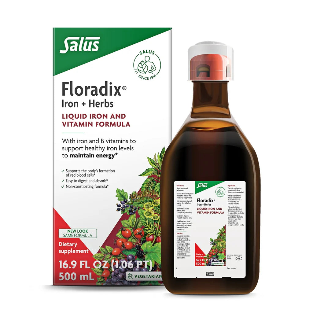 Floradix® Iron + Herbs Liquid Herbal Supplement